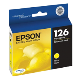 Brand New Original EPSON T126420 High Yield INK / INKJET Cartridge Yellow