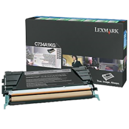 Brand New Original LEXMARK C734A1KG Laser Toner Cartridge Black