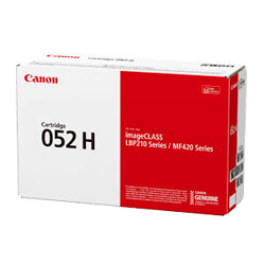 Brand New Original Canon 2200C001 (052H) High Yield Laser Toner Cartridge Black