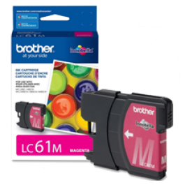 Brand New Original BROTHER LC61M INK / INKJET Cartridge Magenta