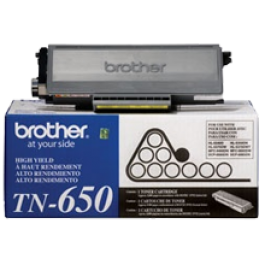 Brand New Original Brother TN650 Laser Toner Cartridge High Yield