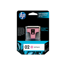 Brand New Original HP C8775WN (02) INK / INKJET Cartridge Light Magenta Brand New Original HP C8775WN (02) INK / INKJET Cartridge Light Magenta