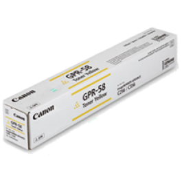 Brand New Original Canon 2185C003AA (GPR-58Y) Yellow Laser Toner Cartridge