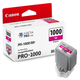 Canon PFI-1000M INK / INKJET Cartridge Magenta Canon PFI-1000M INK / INKJET Cartridge Magenta