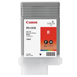 Brand New Original OEM-CANON PFI-101R INK / INKJET Cartridge Red Brand New Original OEM-CANON PFI-101R INK / INKJET Cartridge Red