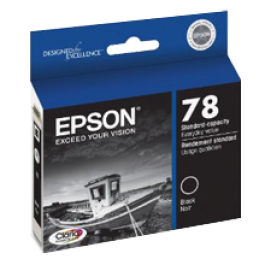 Brand New Original Epson T078120 Ink / Inkjet Cartridge Black