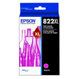 Brand New Original Epson T822XL320 Magenta Ink / Inkjet Cartridge