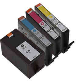 HP 910XL Ink / Inkjet Cartridge Set Black Cyan Magenta Yellow HP 910XL Ink / Inkjet Cartridge Set Black Cyan Magenta Yellow