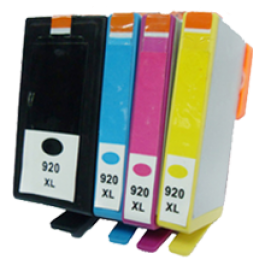 HP 920XL INK / INKJET Set Black Cyan Yellow Magenta