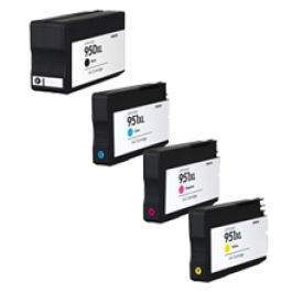 HP 950 / 951 XL INK / INKJET Cartridge Set Black Cyan Yellow Magenta