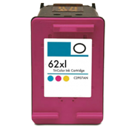 HP C2P07AN (62XL) INK / INKJET Cartridge High Yield Tri-Color