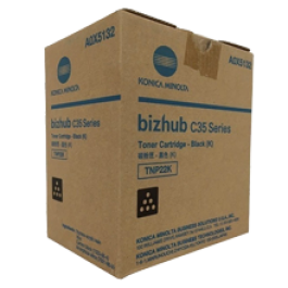 Brand New Original KONICA MINOLTA A0X5132 (TNP22K) Laser Toner Cartridge Black Brand New Original KONICA MINOLTA A0X5132 (TNP22K) Laser Toner Cartridge Black