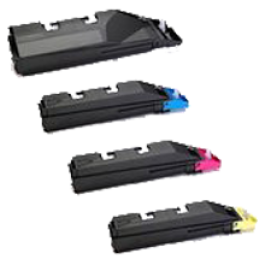 KYOCERA / MITA TK-867 Laser Toner Cartridge Set Black Yellow Magenta Cyan