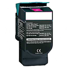 LEXMARK / IBM C544X1MG High Yield Laser Toner Cartridge Magenta LEXMARK / IBM C544X1MG High Yield Laser Toner Cartridge Magenta
