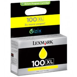 Brand New Original LEXMARK 14N1071 100XL High Yield INK / INKJET Cartridge Yellow Brand New Original LEXMARK 14N1071 100XL High Yield INK / INKJET Cartridge Yellow