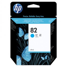 Brand New Original HP C4911A (82) INK / INKJET Cartridge Cyan