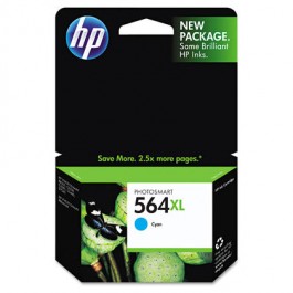 Brand New Original HP CB323WN (564XL) INK / INKJET Cartridge Cyan