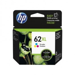 Brand New Original HP C2P07AN (62XL) INK / INKJET Cartridge High Yield Tri-Color