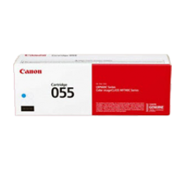 Brand New Original Canon 3015C001 (055) Cyan Laser Toner Cartridge No Chip