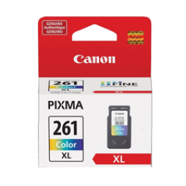 Brand New Original Canon 3724C001 (CL-261XL) High Yield Tri-Color Ink / Inkjet Cartridge