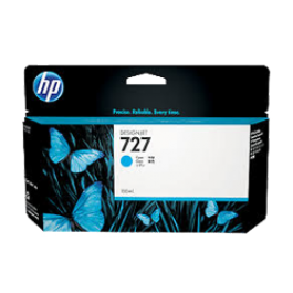 Brand New Original HP B3P19A (727) High Yield Ink/Inkjet Cartridge Cyan (130 Ml)