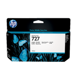 Brand New Original HP B3P23A (727) High Yield Ink/Inkjet Cartridge Photo Black (130 Ml)