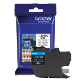 Brand New Original OEM-BROTHER LC3019C Extra High Yield INK / INKJET Cartridge Cyan