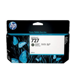 Brand New Original HP C1Q12A (727) High Yield Ink/Inkjet Cartridge Matte Black (300 Ml)