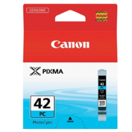 Brand New Original CANON CLI-42PC INK / INKJET Cartridge Photo Cyan