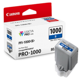 ~Brand New Original Canon PFI-1000B INK / INKJET Cartridge Blue ~Brand New Original Canon PFI-1000B INK / INKJET Cartridge Blue