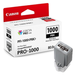 Brand New Original Canon PFI-1000PBK INK / INKJET Cartridge Photo Black Brand New Original Canon PFI-1000PBK INK / INKJET Cartridge Photo Black