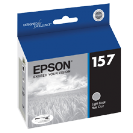 Brand New Original EPSON T157720 INK / INKJET Cartridge Light Black Brand New Original EPSON T157720 INK / INKJET Cartridge Light Black