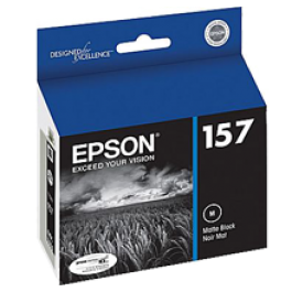 Brand New Original EPSON T157820 INK / INKJET Cartridge Matte Black
