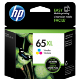 Brand New OEM Original HP N9K03AN (#65XL) High Yield INK / INKJET Cartridge Tri-Color
