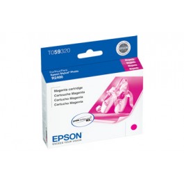 Brand New Original EPSON T059320 INK / INKJET Cartridge Magenta Brand New Original EPSON T059320 INK / INKJET Cartridge Magenta