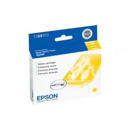 Brand New Original EPSON T059420 INK / INKJET Cartridge Yellow Brand New Original EPSON T059420 INK / INKJET Cartridge Yellow