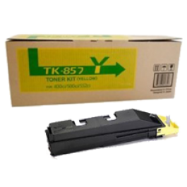 Brand New Original KYOCERA MITA TK-857Y Laser Toner Cartridge Yellow