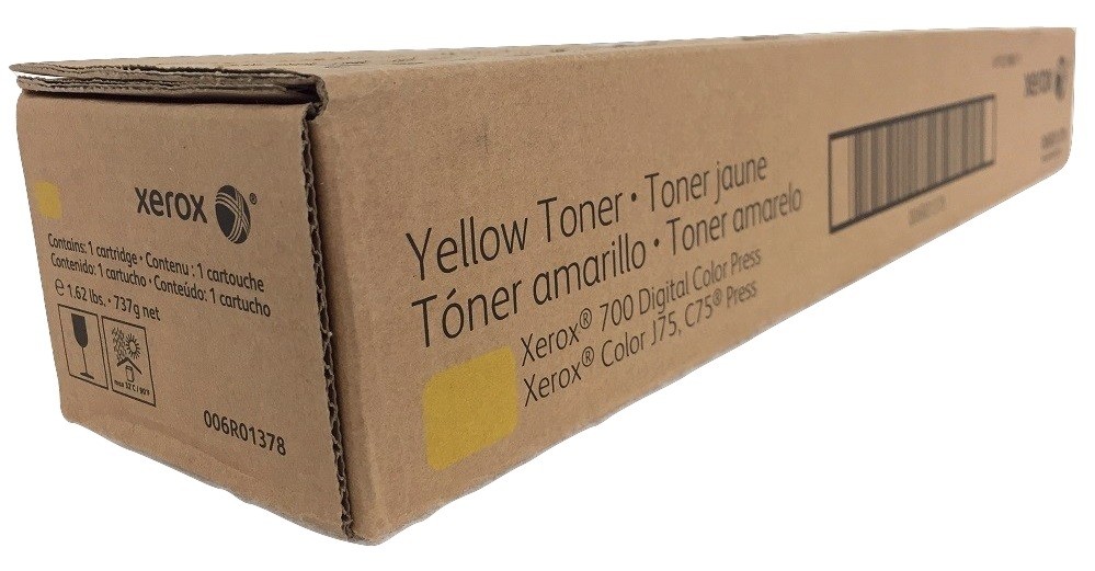 Original XEROX 006R01378 Laser Toner Cartridge Yellow