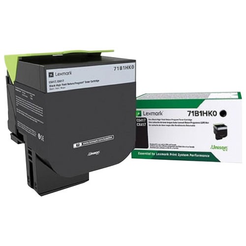 Compatible Lexmark 71B1HK0 Black High Yield Laser Toner Cartridge (Return Program)