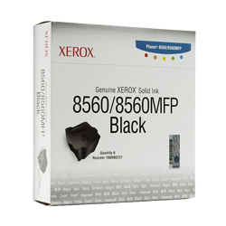~BRAND NEW ORIGINAL XEROX 108R00727 SOLID INK STICKS BLACK (6 PER BOX)