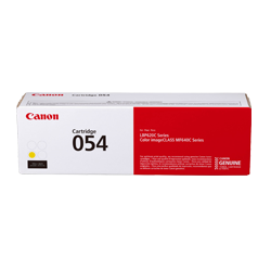~BRAND NEW ORIGINAL CANON 3021C001 (054) YELLOW LASER TONER CARTRIDGE