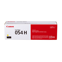 ~BRAND NEW ORIGINAL CANON 3025C001 (054) HIGH YIELD YELLOW LASER TONER CARTRIDGE 