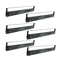 6 Pack Okiadata 41708209 laser Toner Cartridge Black
