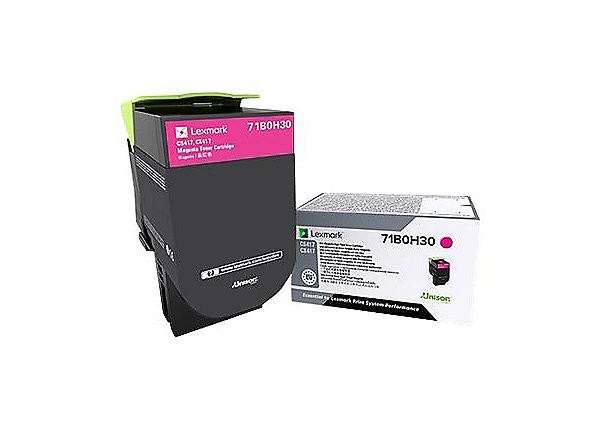 Brand New Original Lexmark 71B0H30 Magenta High Yield Laser Toner Cartridge