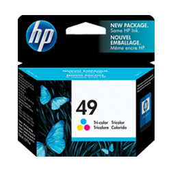 ~BRAND NEW ORIGINAL HP 51649A (49A) INK / INKJET CARTRIDGE TRI-COLOR 