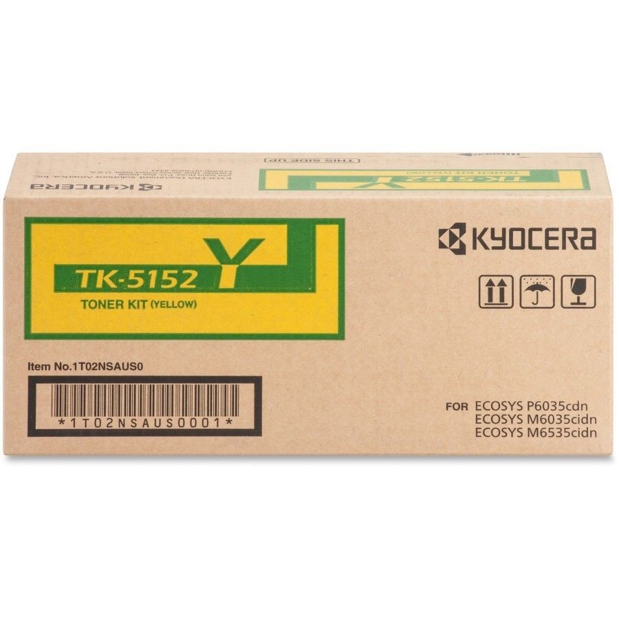 ~Brand New Original Kyocera Mita TK5152Y Toner Cartridge Yellow