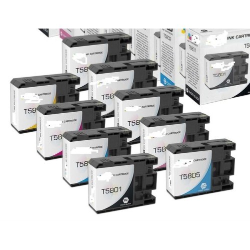 EPSON T58 INK / INKJET Cartridge Set Photo Black Cyan Yellow Magenta Light Cyan Light Magenta Light Black Matte Black Light Light Black