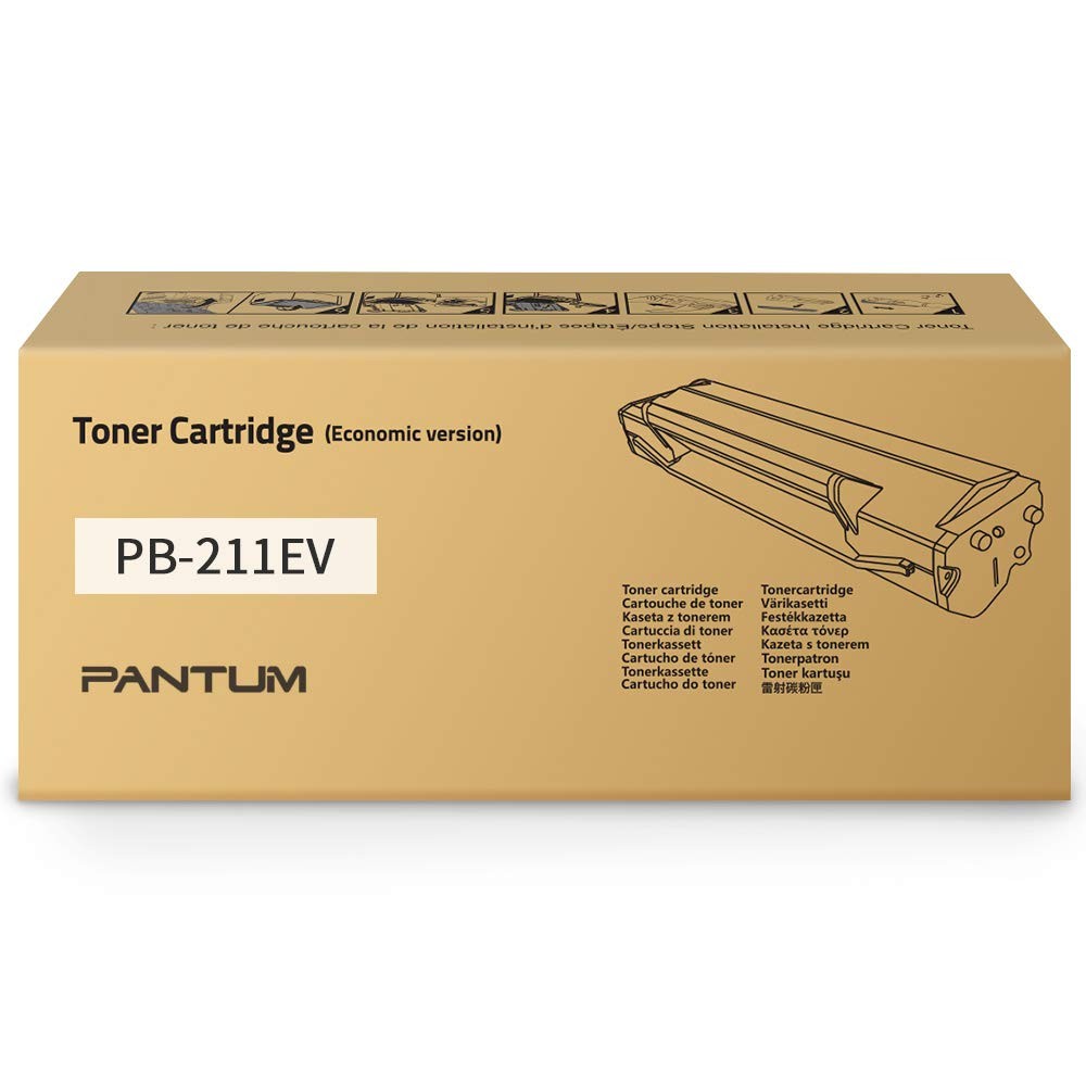 PANTUM PB-211EV Laser Toner Cartridge Black (High Yield version of PB-210S)