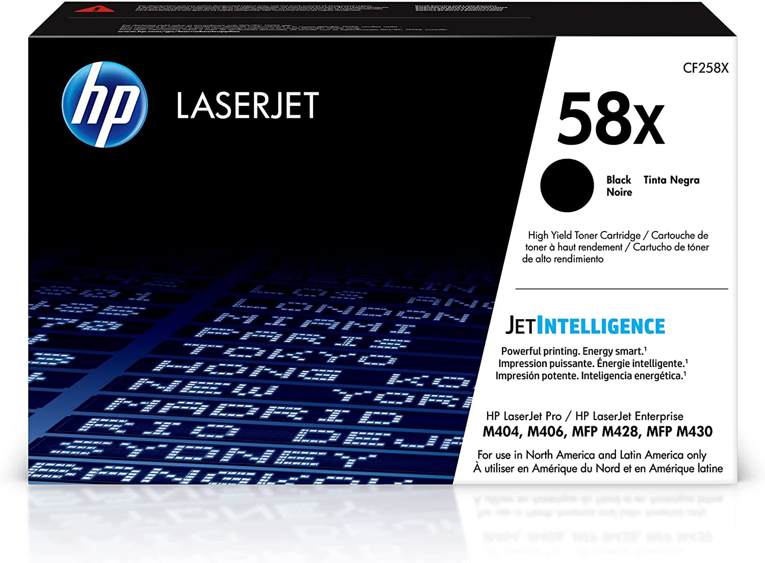 HP CF258X Black High Yield Laser Toner Cartridge