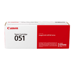 Brand New Original Canon 2168C001 (Canon 051/051Tn) Laser Toner Cartridge Black